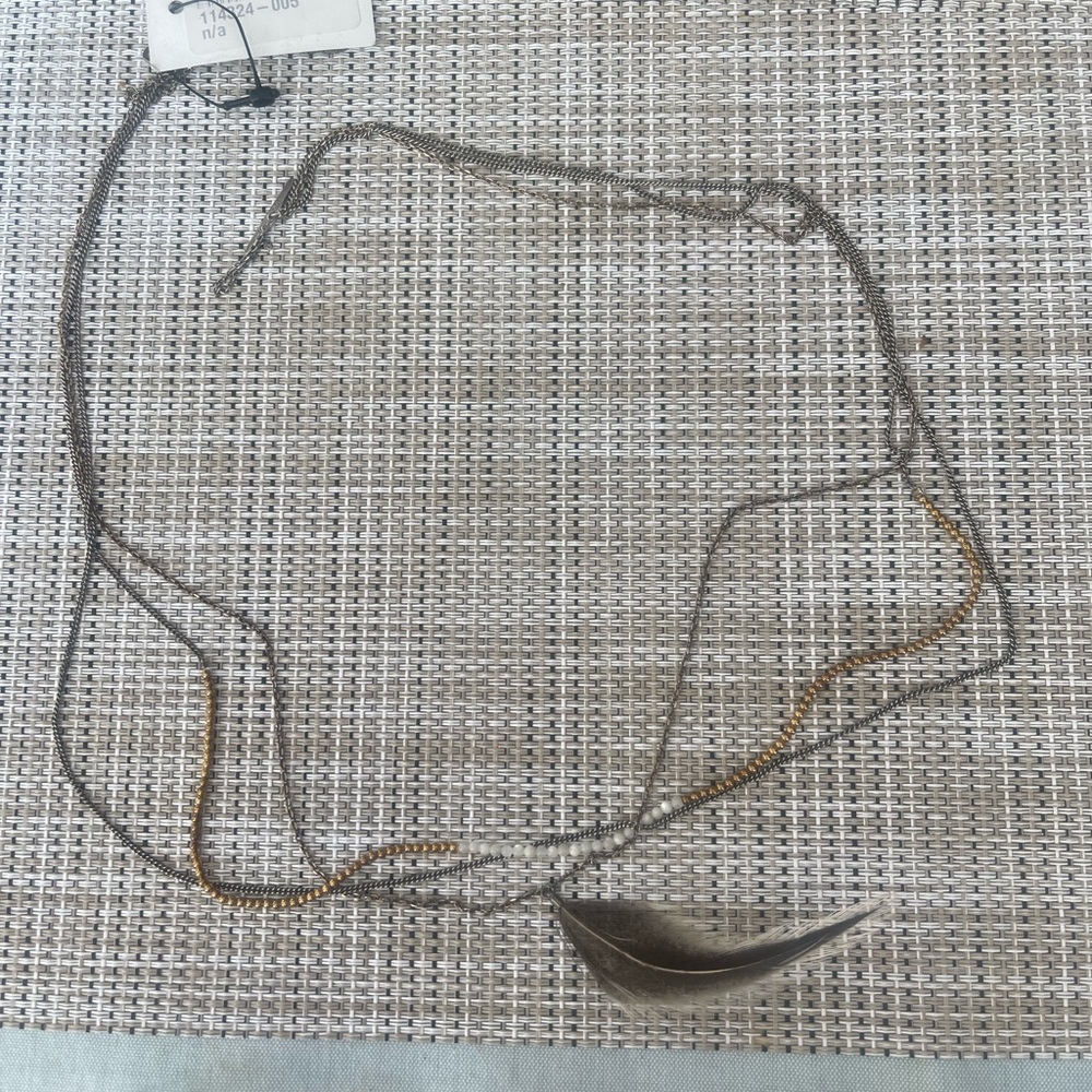 сhains . designer work 100 percent silver. 3 chains, one with a set of beads.